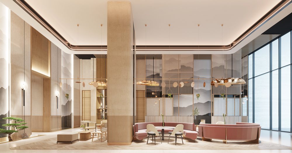 Skypark Lucean — lobby low zone